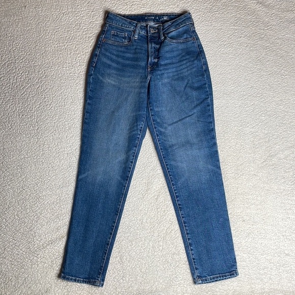 Old Navy High-Rise Curvy O.G Straight secret Smith, Pockets Size 0 - Picture 8 of 9